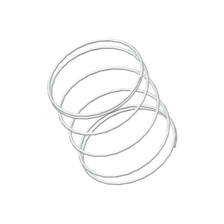 Approved Vendor Compression Spring, O= .437, L= .50, W= .013 G809964487